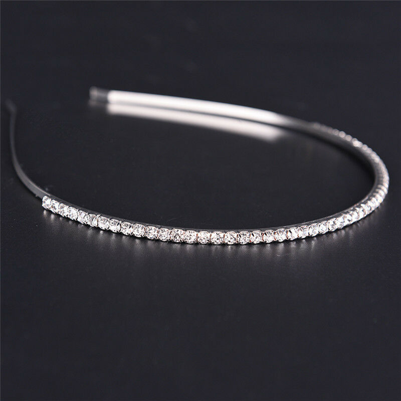 Crystal Rhinestone Headband Hairband Head Wear Elastic Brightness Accessories Kw