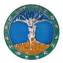 Colorful Tree Of Life Pattern Belt Buckle Western Cowboy Buckles Accessory