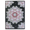 DIY Flower Special Shaped Diamond Painting 50 Pages A5 Sketchbook Notebook