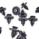 100Pcs 8mm Plastic Rivet Fastener Mud Flaps Bumper Fender Push Clips For Nis OZ