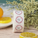 500 Pcs/roll thank you stickers floral design seal label party wedding decoSEAU
