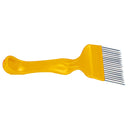 Honey Stainless Steel Scraper Beekeeping Tine Uncapping Fork 18Pins Yellow Heavy