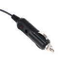 Car Cigarette Lighter Power Supply to 5.5 x 2.5mm DC Male Plug With Spring Ca,a