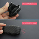 Car Key Fob Soft Carbon Fiber Pattern Case Cover  For Mercedes W177 W205 C205