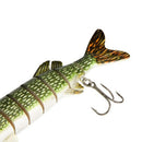 20cm 40g Lifelike Multi-jointed 8-segement Pike Muskie Fishing Lure Swimbai