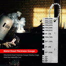 Wire/Metal Sheet Thickness Gauge Welding Gage Weld Size Inspection Tool