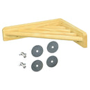 7'' Pet Parrot Supply Wood Corner Shelf Laddered Platform C For Birds Stand E3I4