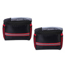 2x Bike Front Basket Handlebar Bag Bicycle Pack Waterproof Reflective Strip Red