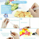 24 Color Art Oil Watercolor Painting Draw Brush Pen Sketch Manga Pen Brush Set