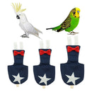 Set Of 3 Birds Parrot Nappy Birds  For