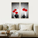 2 Panel Diamond Painting 5D DIY Special Shaped Flower Vase Cross Stitch Kit