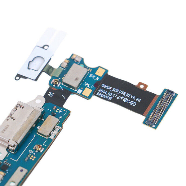 1Pc USB charging port dock connector flex cable for SM S5/G900F 3C