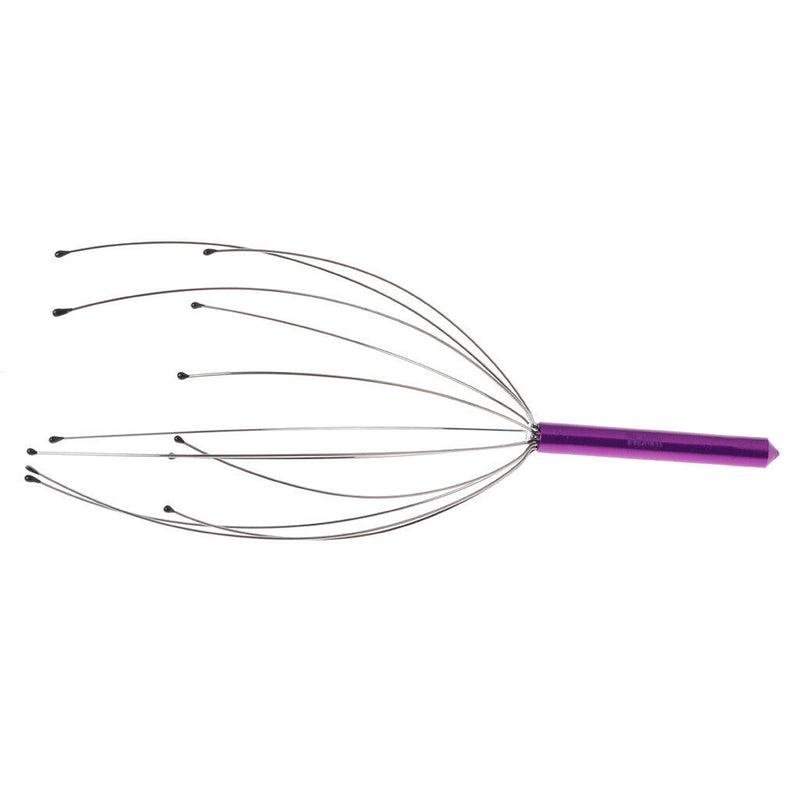 Lots 10pcs Creative New Head Neck Scalp Massager Massage Tool Stress Relax