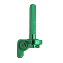 Aluminum Motocross Scooter Green 7/8" Throttle Twist Grip Handlebar Clamp
