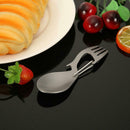 Cookware Spoon Fork Bottle Opener Outdoor Tools (Stainless Steel) A