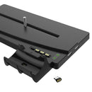 Controller Quick Charging Dock Stand With 2 USB Hubs for PS5 Gamepad Black