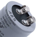 ABS 400MFD 400uF 250V Cylindrical AC Motor Starting Capacitor