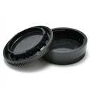 6cm Body Front + Rear Lens Cap Cover For Nikon AF AF-S Lens DSLR SLR Camera TR