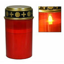 Grave Candle for Cemetery Grave Solar Lights with Lighting LED Grave Light