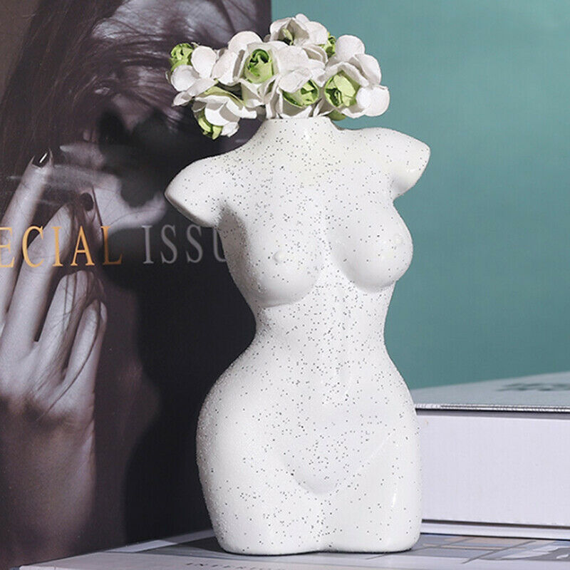 Body Art Design Vase Flower Vase Creative Hobby Vase Planting Machine Home S Hn