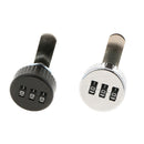 2pcs 3-digit Combination Mailbox Lock Camlock for Furniture/Camper Compartments