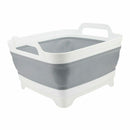 Plastic Camping Travel Foldable Wash Basin Collapsible Dish Basket Newest Useful