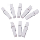 50pcs Mini White Wooden Clothes Photo Paper Peg Scrapbook Clothespin Crafts Clip