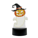 Halloween Pumpkin DIY 5D Diamond Painting LED Light Rhinestones Mosaic Lamp