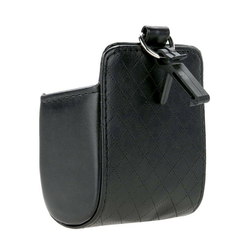 Car Accessories Auto Outlet Air Vent Mobile Phone Holder PU Leather Pouch Best