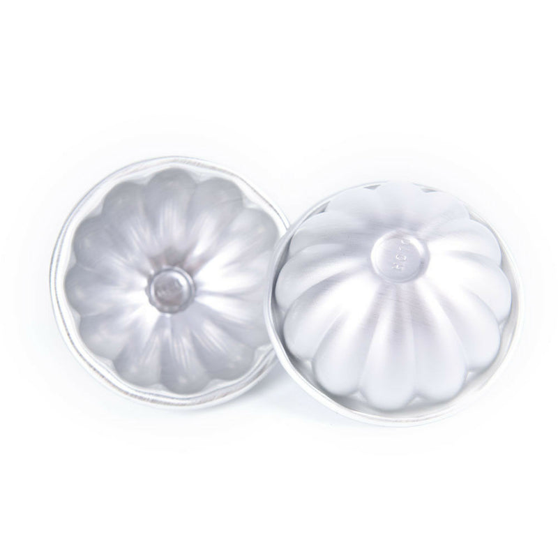 12X 6set Aluminum Metal Bath Bomb Mold Mould For DIY Fizzles Homemade Crafting3C
