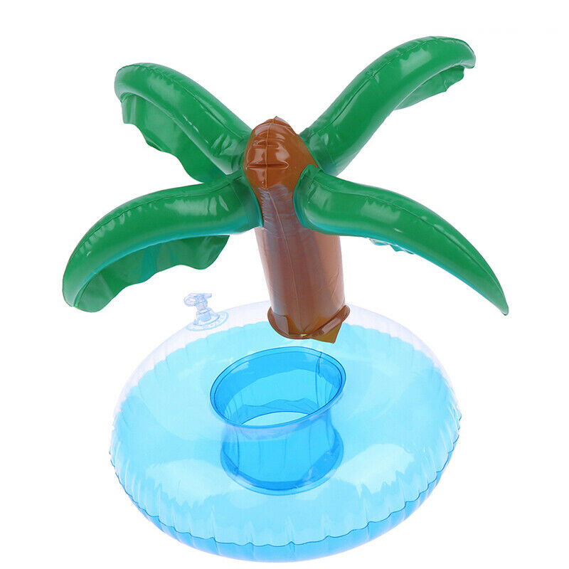 15Pcs Inflatable Floating Drink Can Cup Holder Hot Tub Swimming Pool Beach Pa Hn