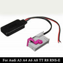 12V 32 Pin Plastic Bluetooth Adapter Aux Cable For A3 A4 A6 A8 TT R8 RNS- L0Z1