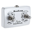 Rowin Beatloop Footswitch Dual Momentary External Guitar Pedal Foot Switch