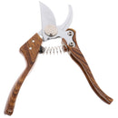Bypass Pruning Shears Hand Pruner Safety Lock Scissors Garden Snips CutterFT