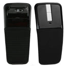 Black 2.4GHz Touch Wireless Optical Mouse Mice With Receiver For Laptop PC