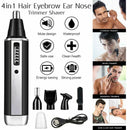 Men Rechargeable Beard Razor Electric Shaver Cordless Ear Nose Hair Set Trimmer