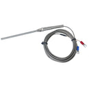 100mm Spade K-Type Thermocouple Sensor Probe w/ Compensation Lead Wire