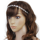 Fashion Women's Artificial Crystal Rhinestone Clover Head wrap Headband Hai