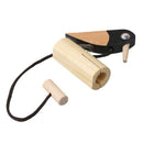 Solid Real Wood Pull Rope Bird Tone Block for Kids P9F8