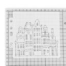 DIY Biscuit Coffee Spray Mold Scrapbooking Template Cake Decoration Tool