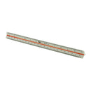 10 Pieces 300mm Metric Triangular Scales Ruler Solid