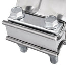 1pc 2.5 Inch 2 1/2 Inch Lap Joint Exhaust Band Clamp-Preformed Stainless St K3L1