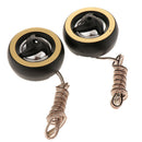 Pair Of 25mm Car Silk Dome Tweeter Speakers Treble Stereo Audio Loudspeaker