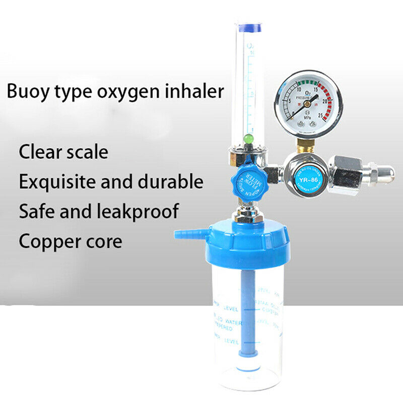 Pressure Oxygen Regulator Gauge Pressure Reducing Valve Flow Meter AbsorberS Hn