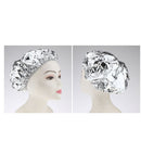 Set of 2Pcs Stylish Aluminum Foil Hair Cap Waterproof Salon Protector Insulation