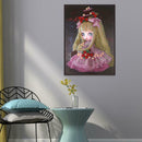 5D DIY Special Shaped Diamond Painting Girl Cross Stitch Mosaic Craft Kits