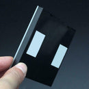 Durable Touch Black Glass Touch Remote Control On Off Switch 3 Gang