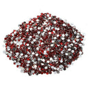 1440pcs 3mm 14 Cut Flat Back Rhinestone Round Brilliant Loose Beads - Deep  X3Y2