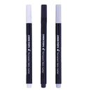3Pcs 12 Fabric Marker Pens Permanent Black White Grey Colors For DIY T-Shirt