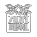 Best Mom Cutting Die DIY Scrapbooking Embossing Stencil Paper Craft Card